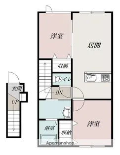SERENA A棟【2階】の間取り