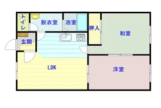 マンションゴールド【202号室】の間取り