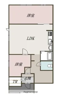 ガーベラ宮園3【101号室】の間取り
