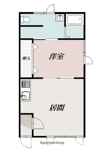 フォーシーズン旭町【201号室】の間取り