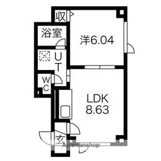 MSリバティ【2階】の間取り