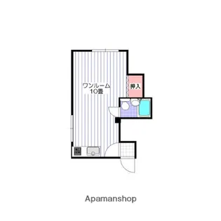 シャルマン平岡【205号室】の間取り