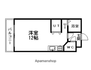 ASAHIアンソレイエ【3階】の間取り