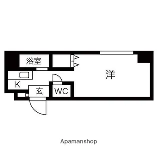 ベルテ北広島【402号室】の間取り