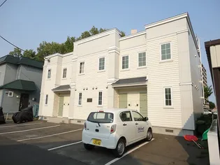 北海道札幌市厚別区大谷地西4丁目【テラスハウス】の外観