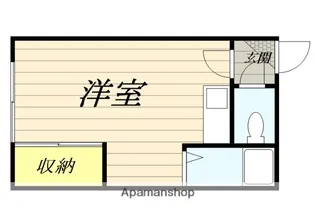 カサデューク文京台【106号室】の間取り
