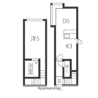 ソニア56A【102号室】の間取り