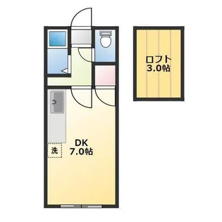 レスポアール文京台【202号室】の間取り