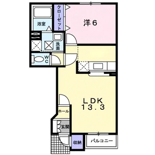 プレミアコート7【1階】の間取り