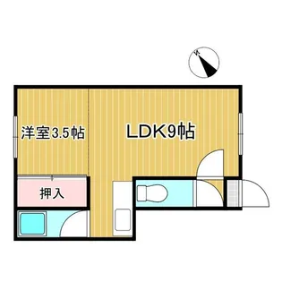 ベルツリー【202号室】の間取り