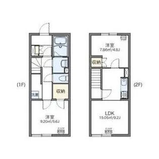 レオネクストMISAKI【111号室】の間取り