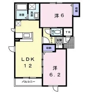 ピュアハウス【2階】の間取り