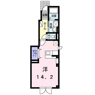 ベリエ【1階】の間取り