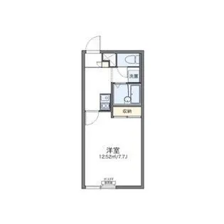 レオパレス青雲【103号室】の間取り