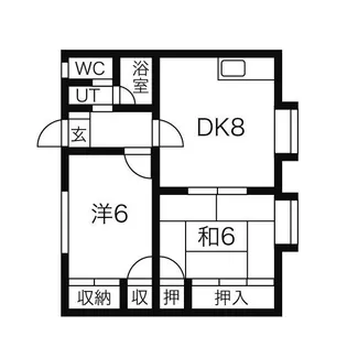 コーポ沢町【203号室】の間取り