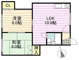 はまなすパーク【2階】の間取り