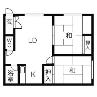 東栄ハウス【2階】の間取り