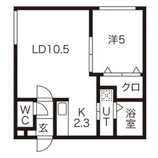 ELVITA(エルヴィータ)【1階】の間取り