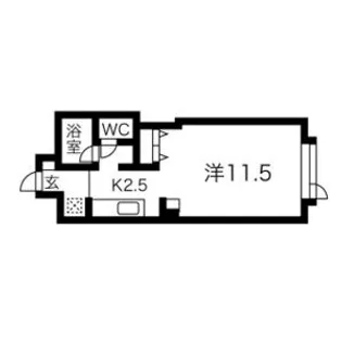 藤井ビルひばりが丘【8階】の間取り