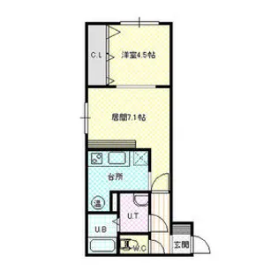 R-FREE真栄21【1階】の間取り