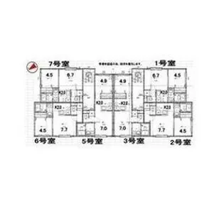 ドライエポック東野幌【206号室】の間取り