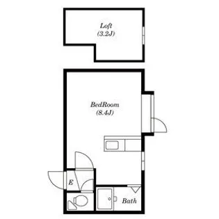ADVANCEDーⅠ(アドヴァンスドファースト)【102号室】の間取り