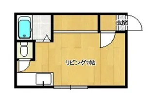 ブレスⅤ【205号室】の間取り