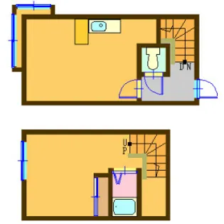 エトワール羊ヶ丘【105号室】の間取り