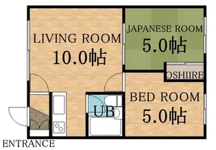 北海道札幌市白石区栄通10丁目【アパート】の間取り