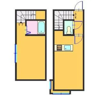 コーポ白楊【109号室】の間取り