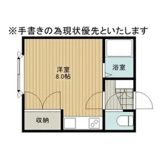 カーサーオーロックス弐番館【207号室】の間取り