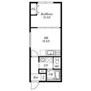 ベルコート文京台【308号室号室】の間取り
