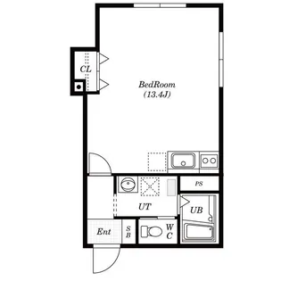 ベルコート文京台【101号室号室】の間取り