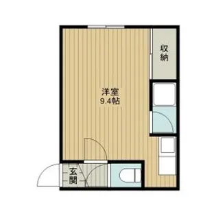 コーポ希望ヶ丘B【218号室】の間取り