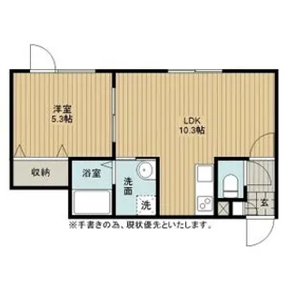 プレーヂオ22【202号室】の間取り