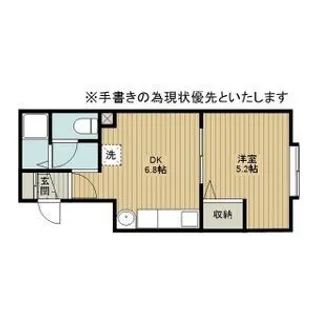 プレステージ文京台Ⅰ【202号室】の間取り