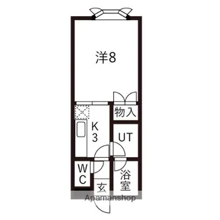 エデン青葉【205号室】の間取り