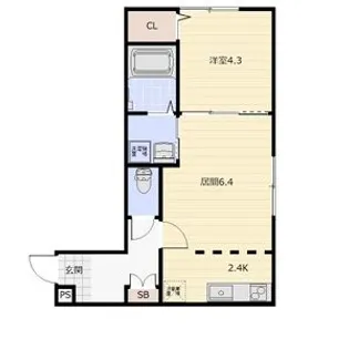 LUMIERE有明(ルミエール)【2階】の間取り