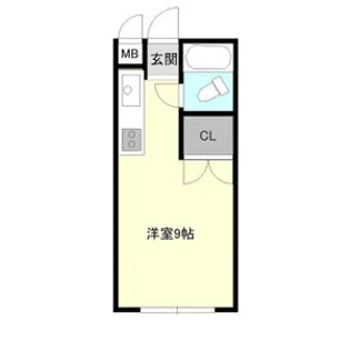 セントラルパレス【113号室】の間取り