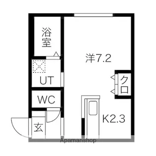 Lien Kitahiroshima Ⅰ【4階】の間取り