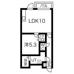 ウィスラー【3階】の間取り