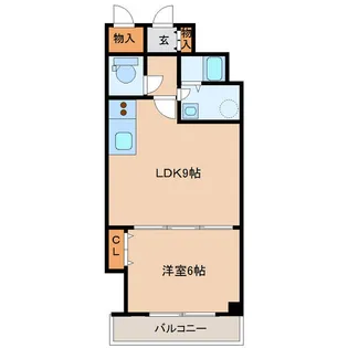 スカイヴィレッジ【7階】の間取り