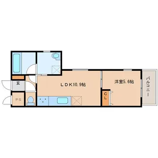 マハロ【3階】の間取り