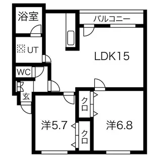 VICTORIA V【2階】の間取り