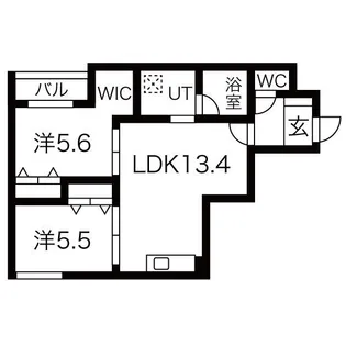 デイトナ【5階】の間取り