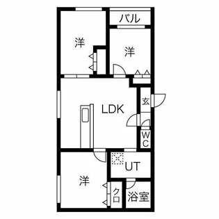 ベルガライズ【2階】の間取り