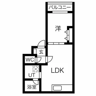 ベルガライズ【3階】の間取り