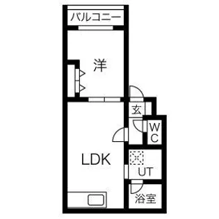 ベルガライズ【3階】の間取り