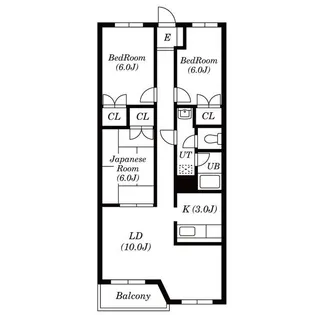 アーバンライフⅠ【3階】の間取り