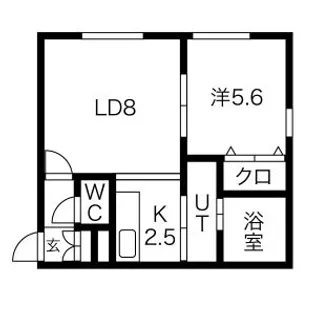 LE FELICIA(ルフェリシア)【1階】の間取り